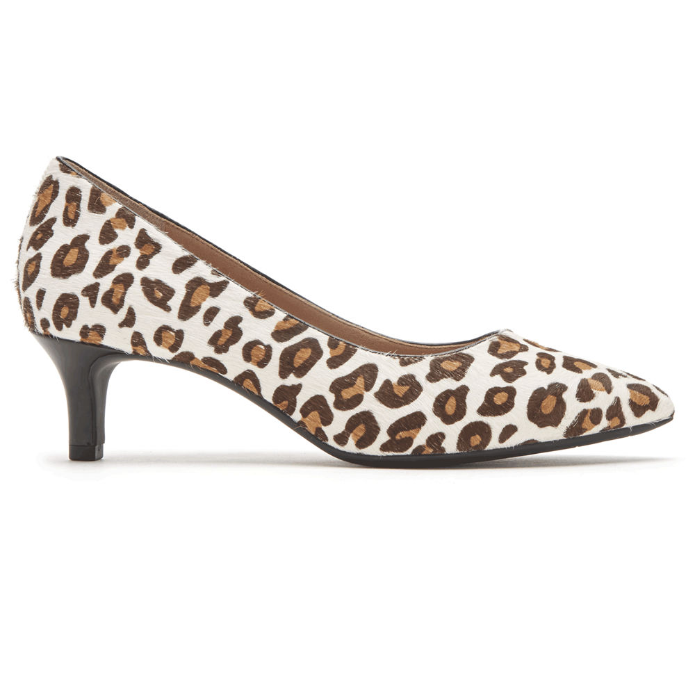 Rockport Womens Total Motion Kalila - Pumps Leopard - JYK815960